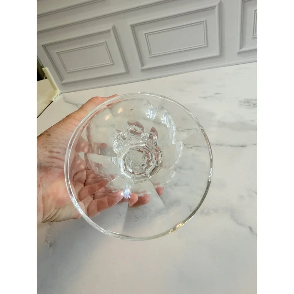 VTG PAIR (2) Schott Zwiesel Crystal Tango Pattern Fluted Wine Glass 6‎ 3/4
